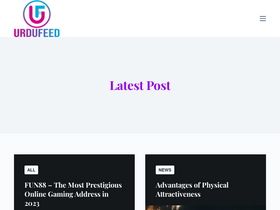 'urdufeed.com' screenshot