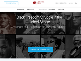 'alexanderstreet.com' screenshot