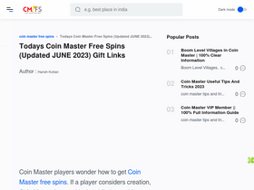 'coin-master-freespins.com' screenshot