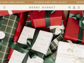 merrymarket.com homepage screenshot