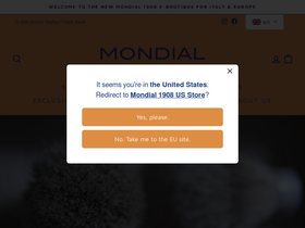 mondial1908.com homepage screenshot