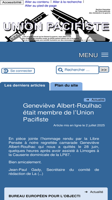 unionpacifiste.org