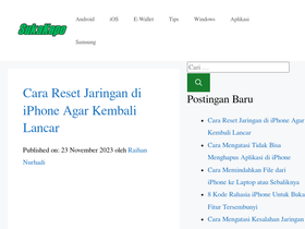 'sukakepo.com' screenshot