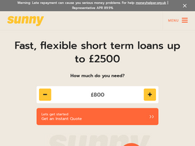 'sunny.co.uk' screenshot