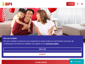 'bpi.com.ph' screenshot