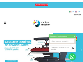 'colormake.com' screenshot