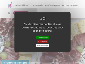 laiterie-gilbert.fr
