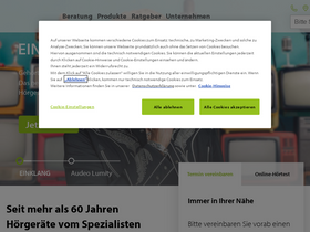 'hansaton.at' screenshot