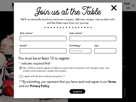 'sodeliciousdairyfree.com' screenshot