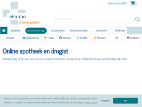 'efarma.nl' screenshot