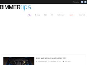 'bimmertips.com' screenshot