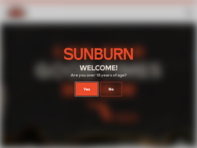 'sunburncannabis.com' screenshot