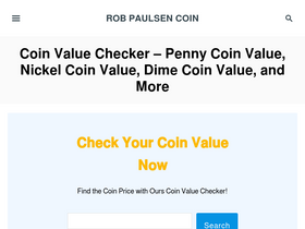 'robpaulsenlive.com' screenshot