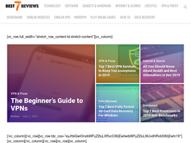 'bestsevenreviews.com' screenshot