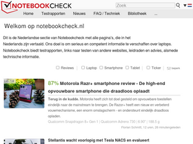 'notebookcheck.nl' screenshot