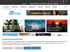 'atma.hr' screenshot