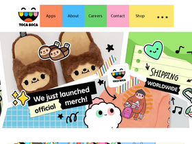 'tocaboca.com' screenshot