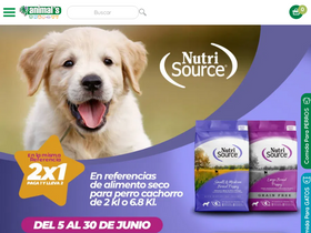 'animalsveterinaria.com' screenshot