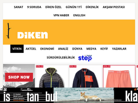 'diken.com.tr' screenshot