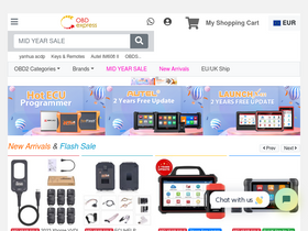 'obdexpress.co.uk' screenshot