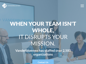 'vanderbloemen.com' screenshot