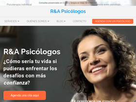 'ryapsicologos.net' screenshot