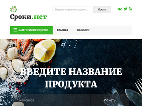 'sroki.net' screenshot