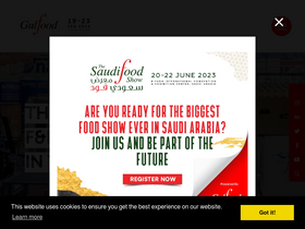 'gulfood.com' screenshot