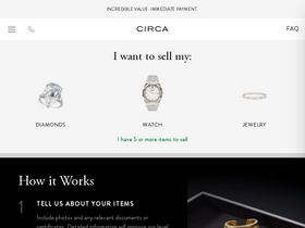 'circajewels.com' screenshot