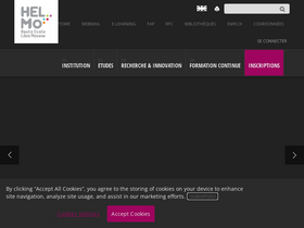 'helmo.be' screenshot