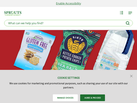 'sprouts.com' screenshot