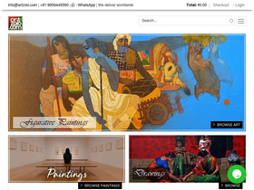 'artzolo.com' screenshot