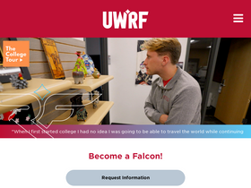 'uwrf.edu' screenshot