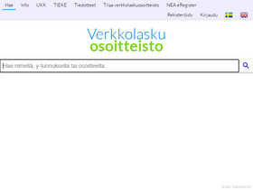 'verkkolaskuosoite.fi' screenshot