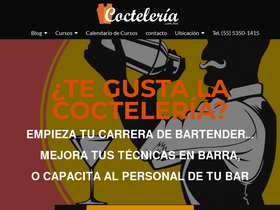 'cocteleria.com.mx' screenshot