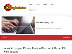 'dengkul.com' screenshot