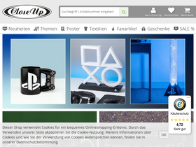 'closeup.de' screenshot