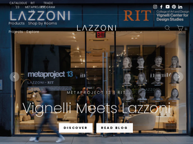 'lazzoni.com' screenshot