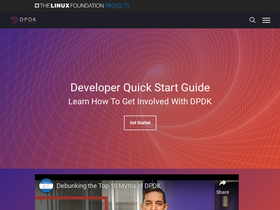 'dpdk.org' screenshot