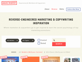 'swiped.co' screenshot