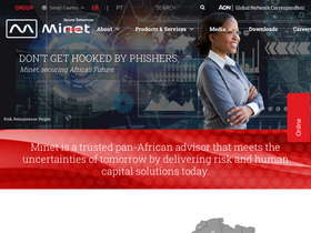 'minet.com' screenshot
