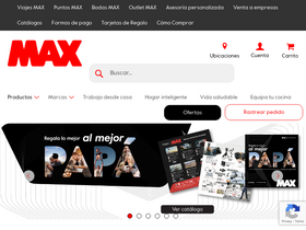 'max.com.gt' screenshot