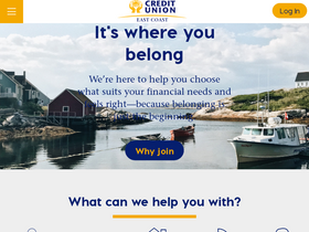 'eastcoastcu.ca' screenshot