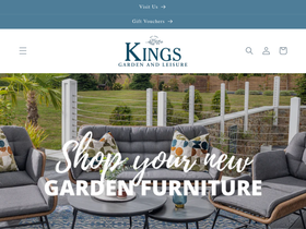 Kingsgardenandleisure homepage screenshot
