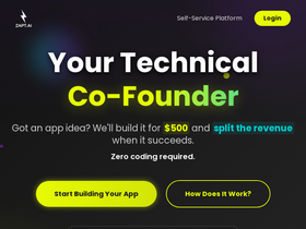 Zapt - Unleash Your Creativity with Effortless AI App Creation
