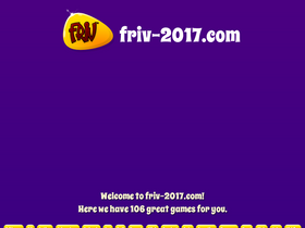FRIV - ALL GAMES (2017) 
