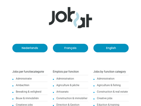 'jobat.be' screenshot