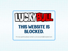 'luckybull.com' screenshot