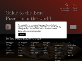 '50toppizza.it' screenshot
