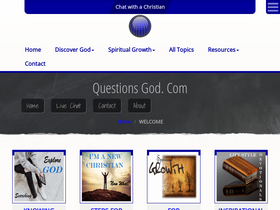 'questionsgod.com' screenshot